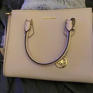 Pale pink Michael Kors large satchel